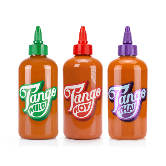 Heat Range Bundle: one bottle each of Mild, Hot and Thai
