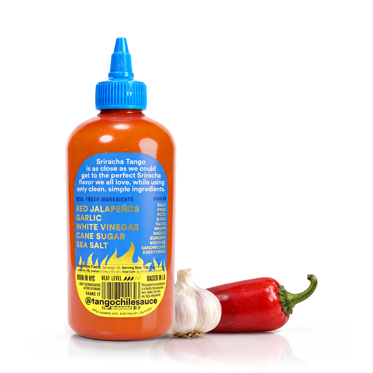 sriracha ingredient back