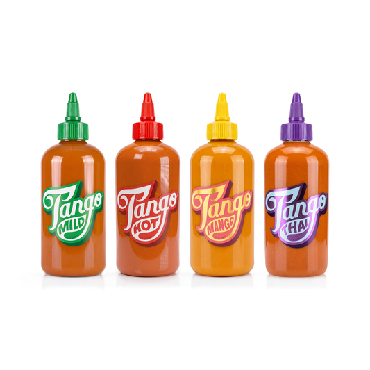 Core Four Bundle: one bottle each of Mild, Hot, Mango and Thai
